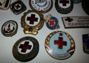 red cross/красный крест 46 знаков различных стран
