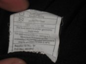 Лот № 2244 Флис чёрный полиции Британии р.L