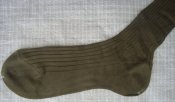Носки армейские антибактериальные (Италия) 10 пар - на ногу 43-44 размера