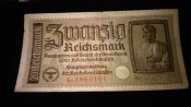 Рейх + бонус 20 рейхсмарок