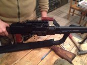 Планка Пікатінні Bast armament для кулемета ПКМ
