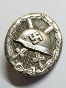 Знак за Ранение 1939 в серебре.