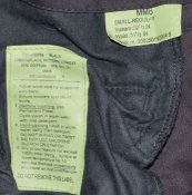 Полевые брюки армии США BDU,р.S-Regular черные
