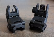 Мушка та діоптричний цілик на пікатіні AR15