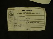 Утеплитель в комбинезон армии Великобритании (лот А204)