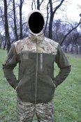 Куртка кофта"Tactical" флисовая MultiCam 48р.