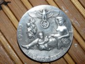 Значек Партийный съезд 1939 г. Германия III Рейх лёгкий метал
