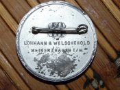 Значек Партийный съезд 1939 г. Германия III Рейх лёгкий метал