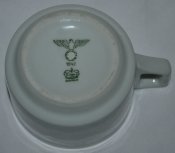 Кофейная чашка из офицерской столовой Вермахт.