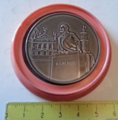 настольная медаль Ленин 100 лет Львов
