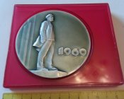 настольная медаль Донецку 100 лет