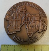 настольная медаль Таджикской ССР 60 лет
