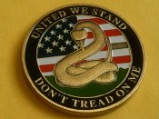 Dont tread on me - сувенірний жетон  Us.Army
