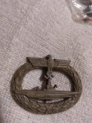 Наградной знак 3го Рейха с штампом