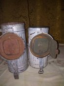 Два противогазных бака.