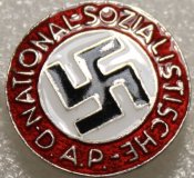 Серебряный партийный значок НСДАП б