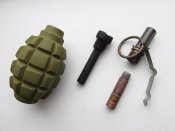 ММГ  гранаты Ф1 с запалом Кавешникова.