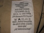 Лот № А2494 Брюки армии Бундесвера в расцветке Tropentarn (оригинал) 7075/8085 Gr2 (EU 48-50)