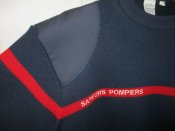 Свитер Пожарная охрана(Sapeurs Pompiers) , Франция, большой размер