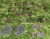 Коллекция шифровок РИА на погоны