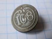 пуговица малая. франция. линейный полк.108.
