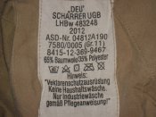 Лот № А2493 Брюки армии Бундесвера в расцветке Tropentarn (оригинал) 7580/9500 Gr11 (EU 54-56)