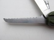 Функциональный нож,ложка/вилка+фонарик + чехол.