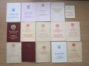 Наградные:Будапешт,КЗ,и др.на Сидоров П.А.