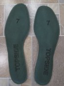 Потоотводящие армейские стельки (Top Side) р.-7
