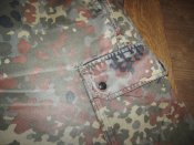 Лот № А2487 Брюки армии Бундесвера в расцветке Flecktarn (оригинал) 8085/8590 Gr13 (EU 50-52)