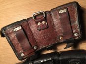 Подсумки кожаные патронные. Вермахт (К98) 1936.