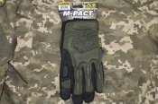 Тактические перчатки Mechanix полнопалые ( M-PACT ) - Олива ( L )