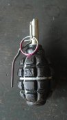 Учебная ручная граната Ф-1 + пиропатроны