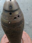76мм японський шрапнельний снаряд