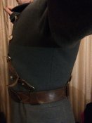 Портупея офицерская с плечевым ремешком.