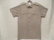 Рубашка с коротким рукавом shirt, mans, stone, 38 размер