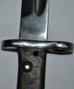 Штык Чилийский, образца 1912 года к винтовке системы Маузер (Mauser).