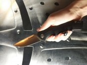 Складной нож от компании Harnds Knife & Tool. Модель Talisman (Талисман) CK9168.