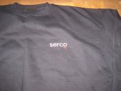 Лот №А2455 Кофта утепленная ВС Британии Serco фирмы Fastrack р.4XL (тёмно-синяя)