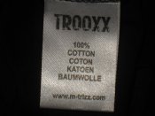 Лот №А2569 Футболки Великобритания оригинал TROOXX х/б с V-образным вырезом L (classic) черная