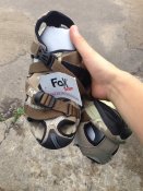 Туристические мужские сандалии Fox Outdoor, пустынный камуфляж. Размер 45