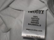 Лот №А2584 Футболки Великобритания оригинал Trooxx х/б с круглым вырезом L (long) белая