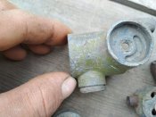 М72 Манетка с руля мотоцикла в сборе с переключателем