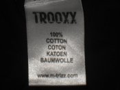 Лот №А2565 Футболки Великобритания оригинал Trooxx х/б с круглым вырезом S (long) черная