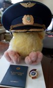Фуражка пилота. Аэрофлот СССР! Знак  За безаварийный налёт часов!