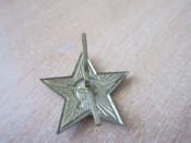 Звезда эмалевая магнитная РККА №4 32мм.