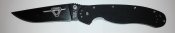 Ontario Rat Folder Model 1 black blade. Black G10 ( супер реплика)