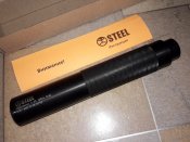 Глушитель для АК-74 от компании Steel. 5.45 24X1.5 RH GEN II