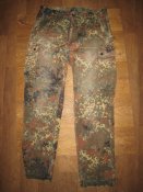 Лот № А2487 Брюки армии Бундесвера в расцветке Flecktarn (оригинал) 8085/8590 Gr13 (EU 50-52)