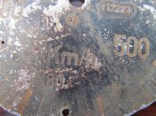 Шкала спидометра Luftwaffe